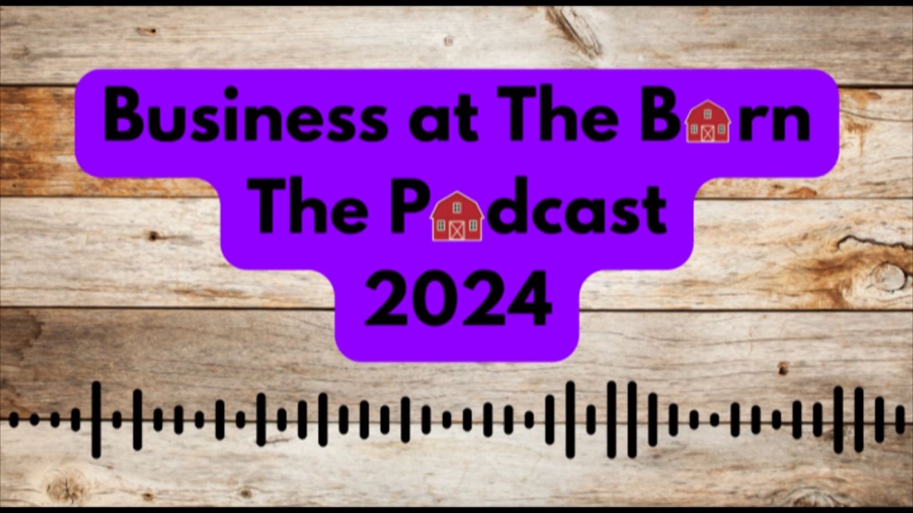 Icon and link to the special podcast about the 2024 Business at the Barn event.