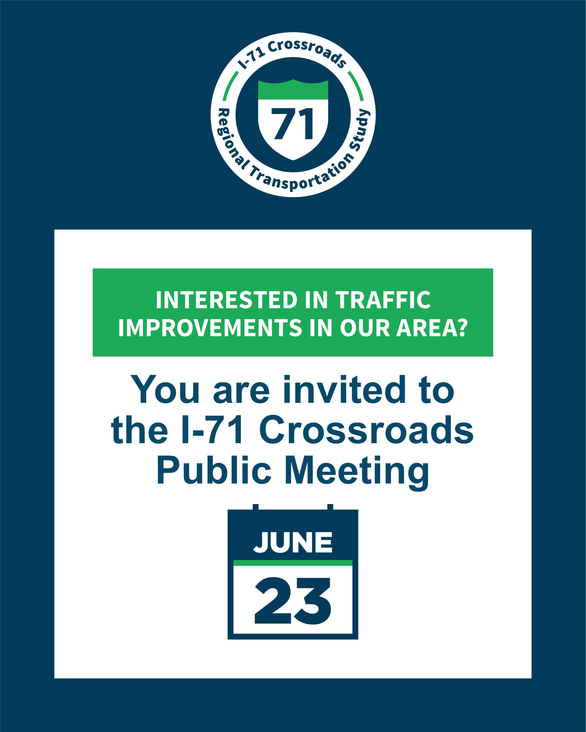 I-71 Meeting Invitation